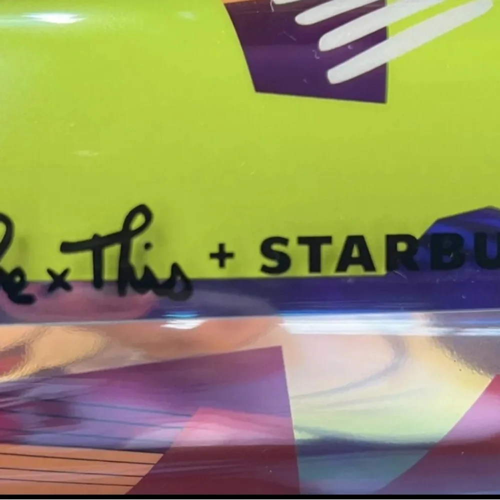 Starbucks X Shae Anthony 2024 ‘She x This’ Graphic Cold Cup 24oz Tumbler - Picture 4 of 7